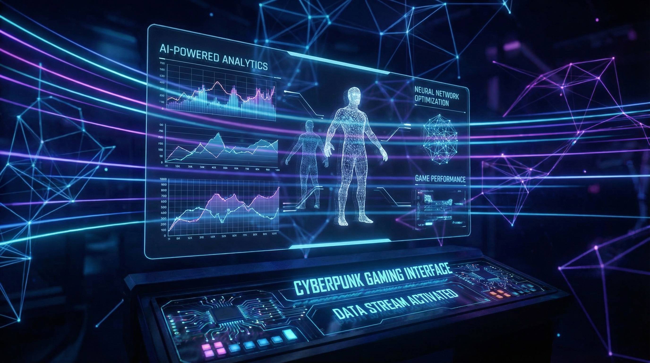 网红主播 AI游戏视频